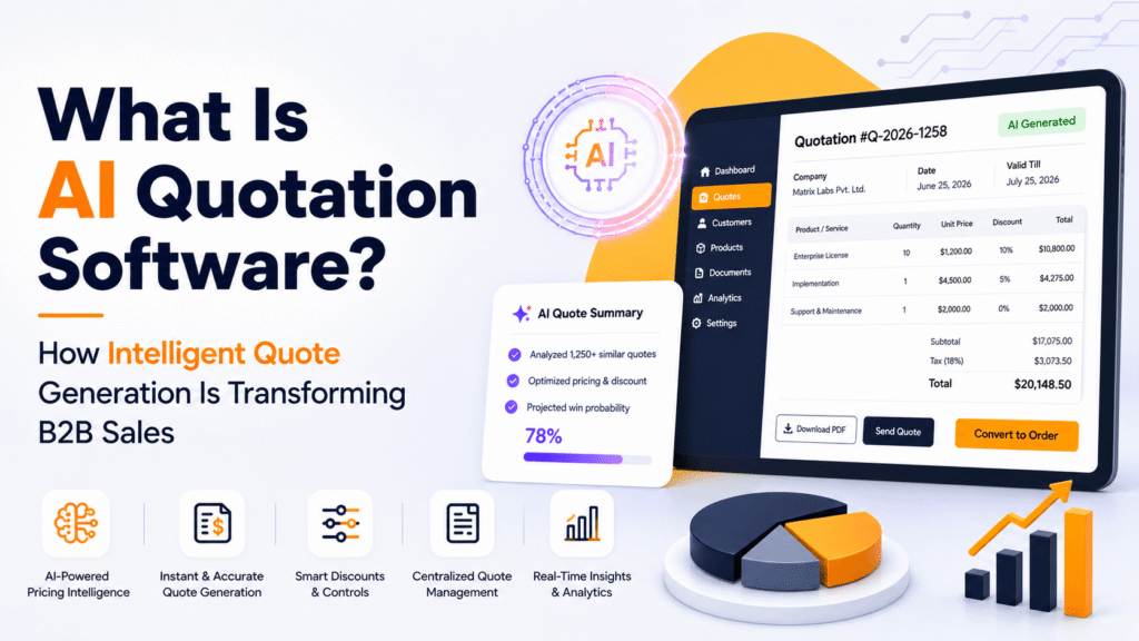What Is AI Quotation Software? How Intelligent Quote Generation Is Transforming B2B Sales