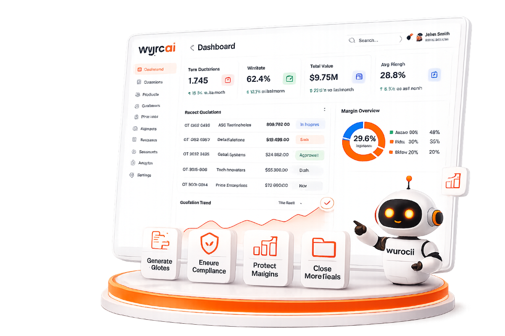 WYROAI Features Platform Mockup